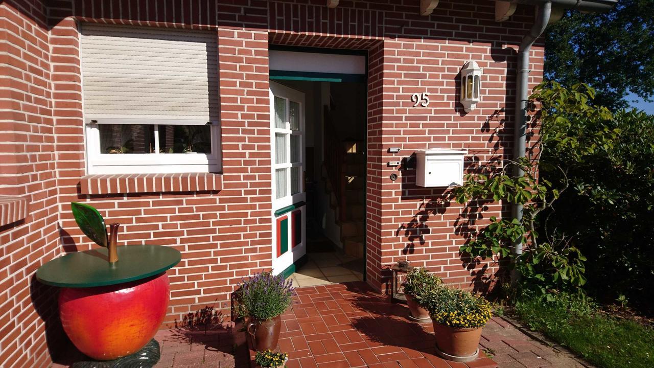 Ferienwohnung Auf Dem Bio Obsthof Twielenfleth Exteriör bild